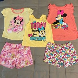 Disney Girls Summer Lot Minnie Mouse